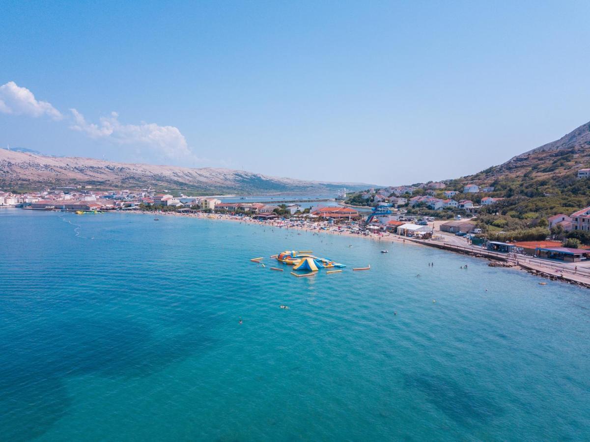 Private Holliday Apartment Pag Town Exterior foto